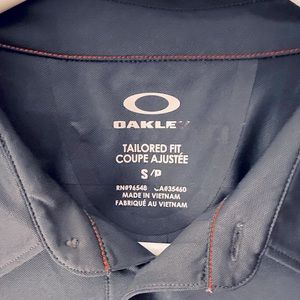 Dark blue Oakley Golf Polo